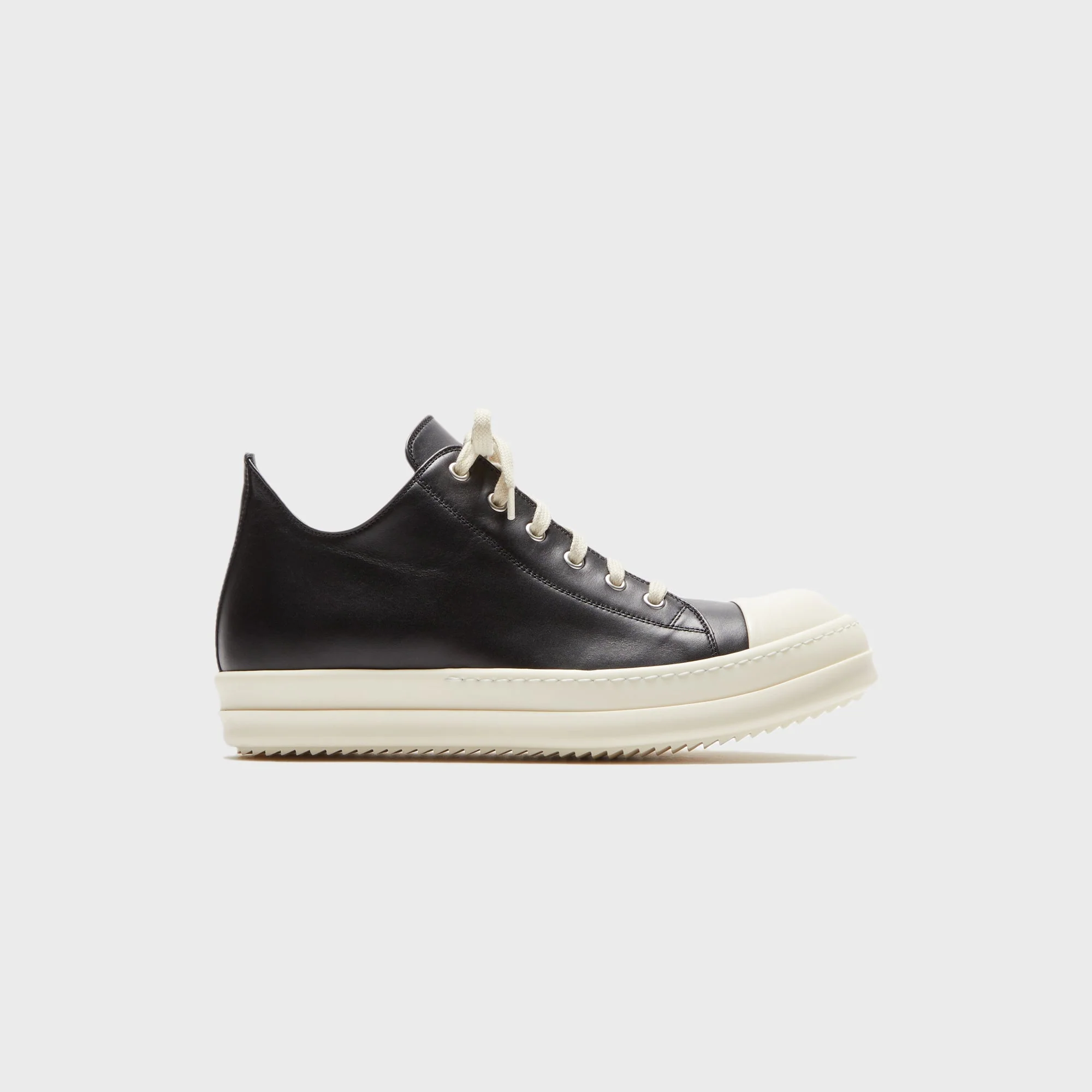 Rick Owens Low Sneaks - Black / Milk