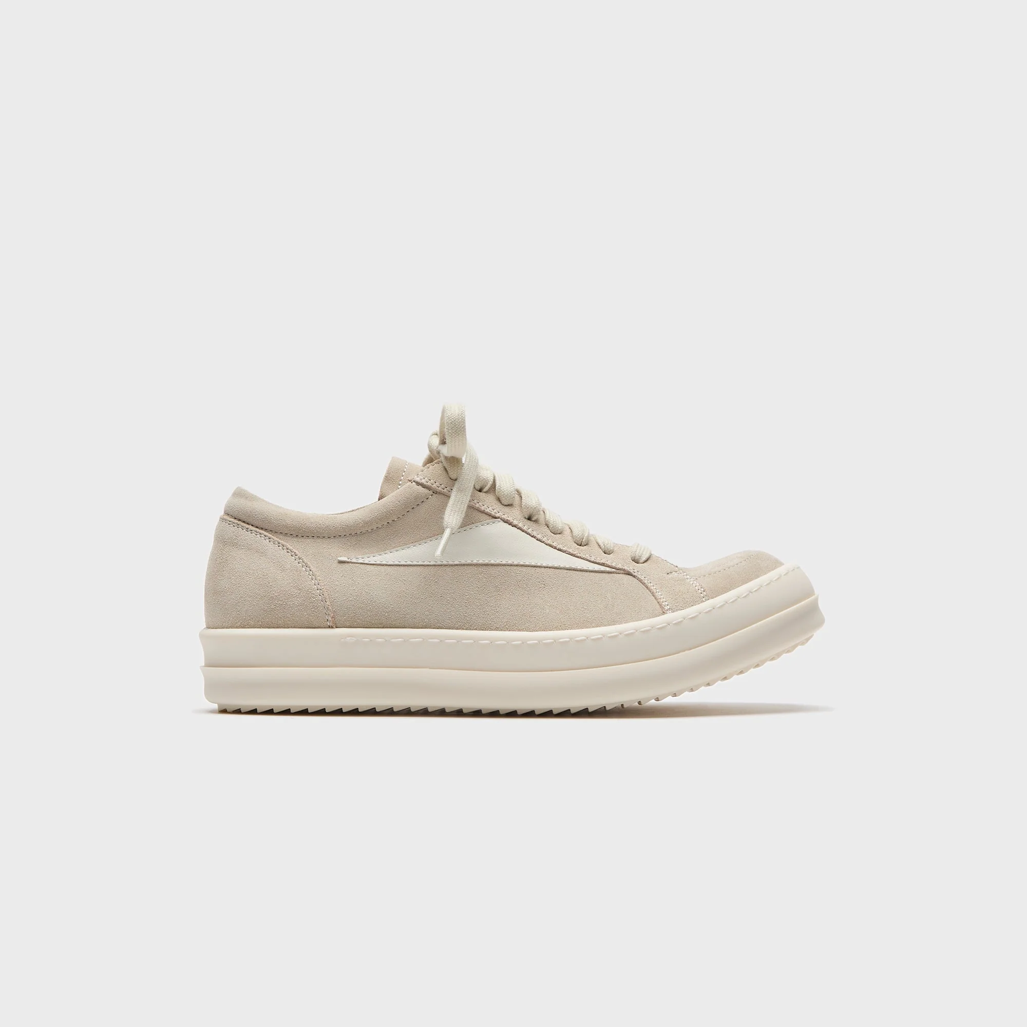 Rick Owens WMNS Temple Vintage Sneaks - Pearl / Dirty Milk / Milk