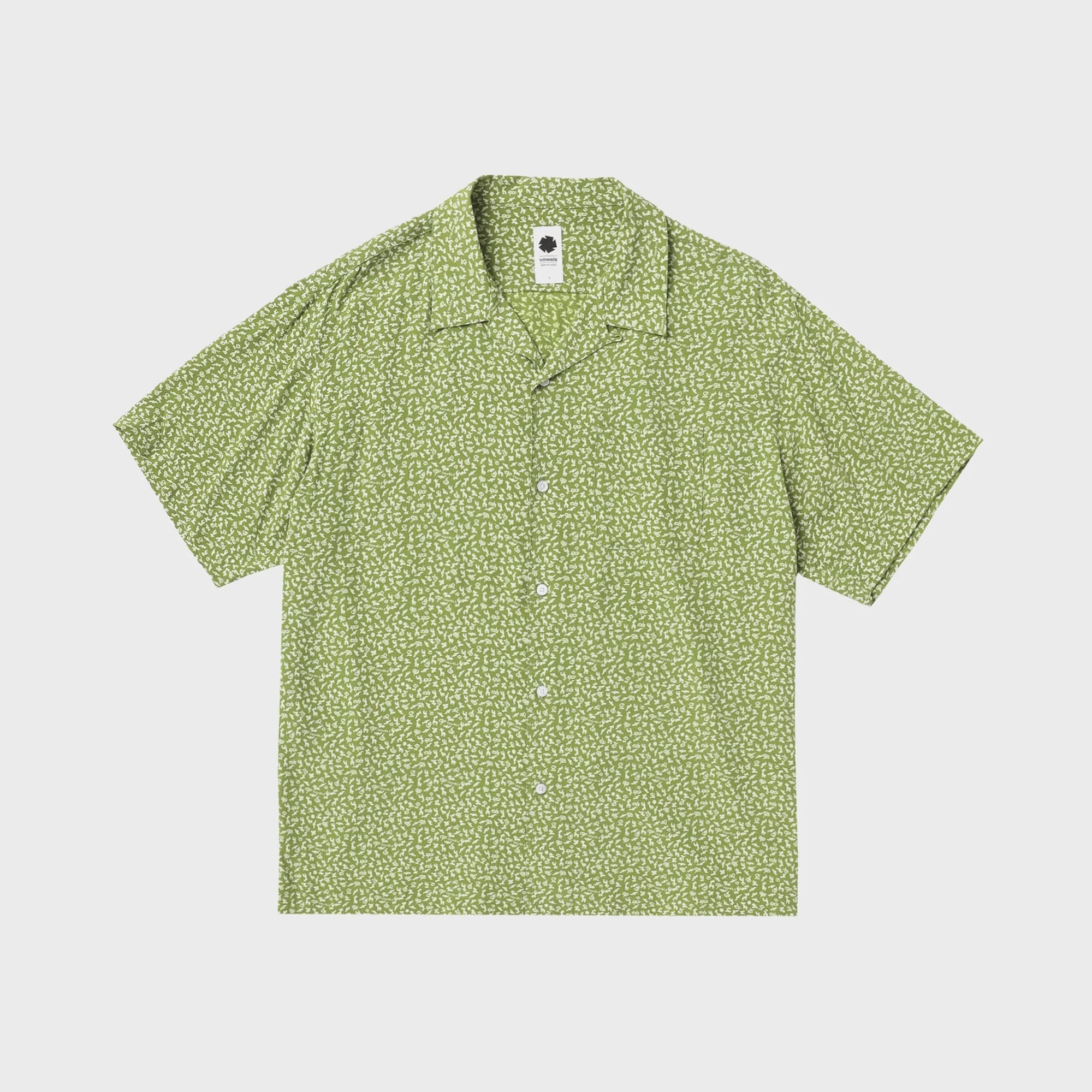 vowels Deer Shirt - Green