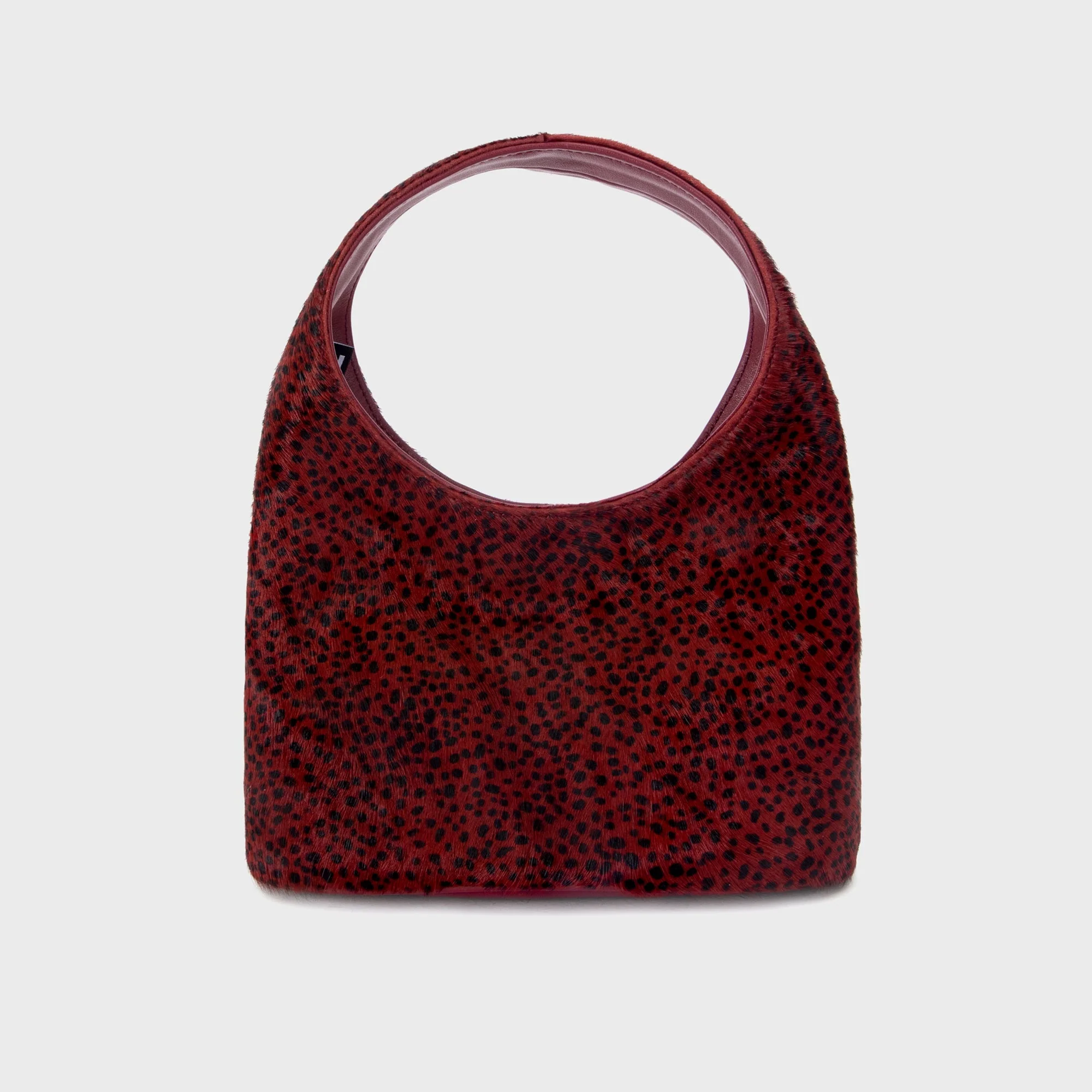 DOTTHZ Shelby Bag - Bordeaux Pony Hair