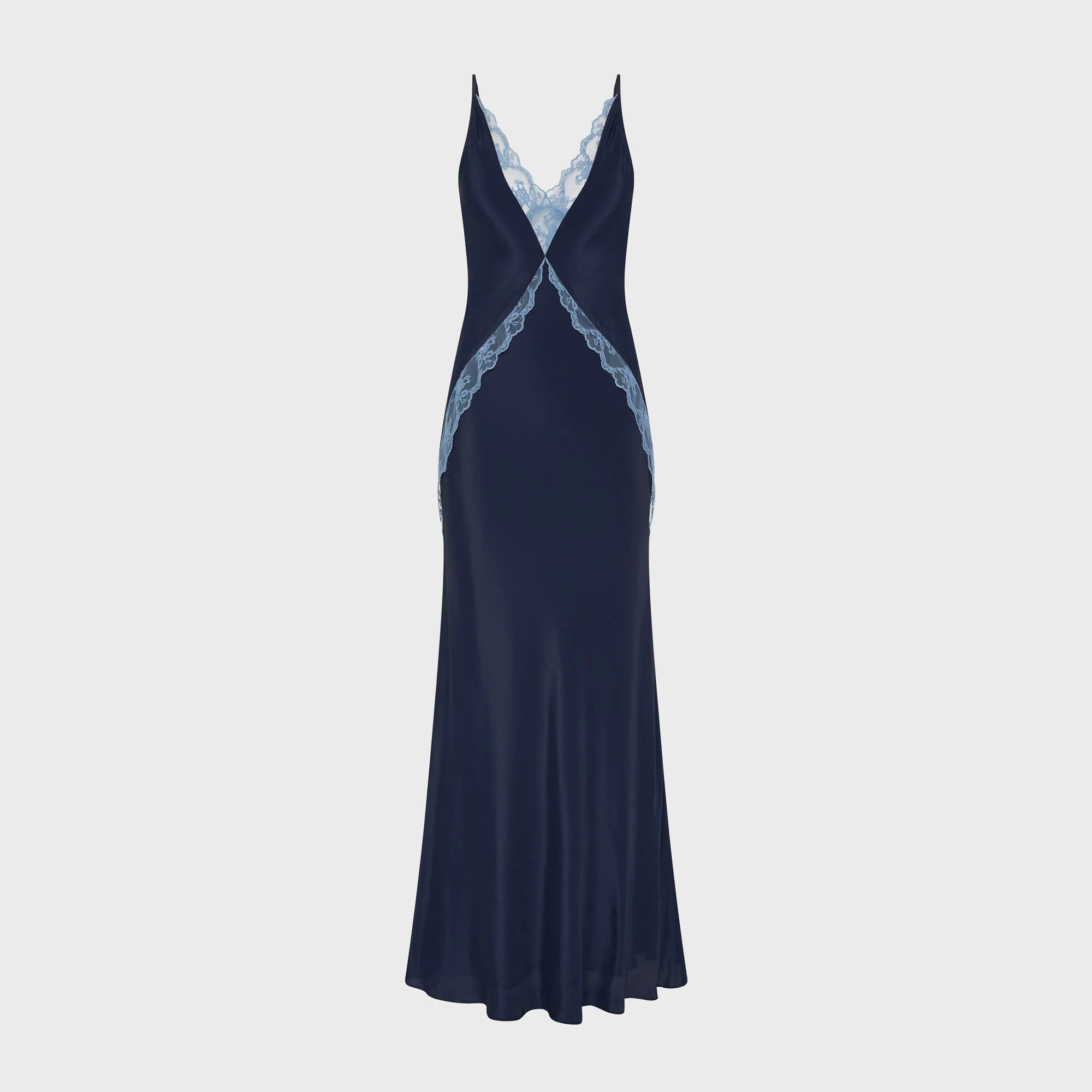 SIR Elsie Lace Gown - Navy