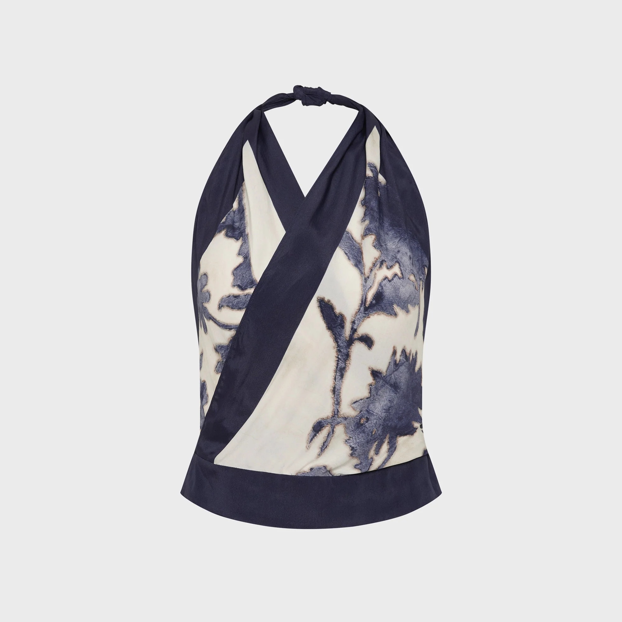 SIR Phillipa Halter Scarf Top - Eira Midnight