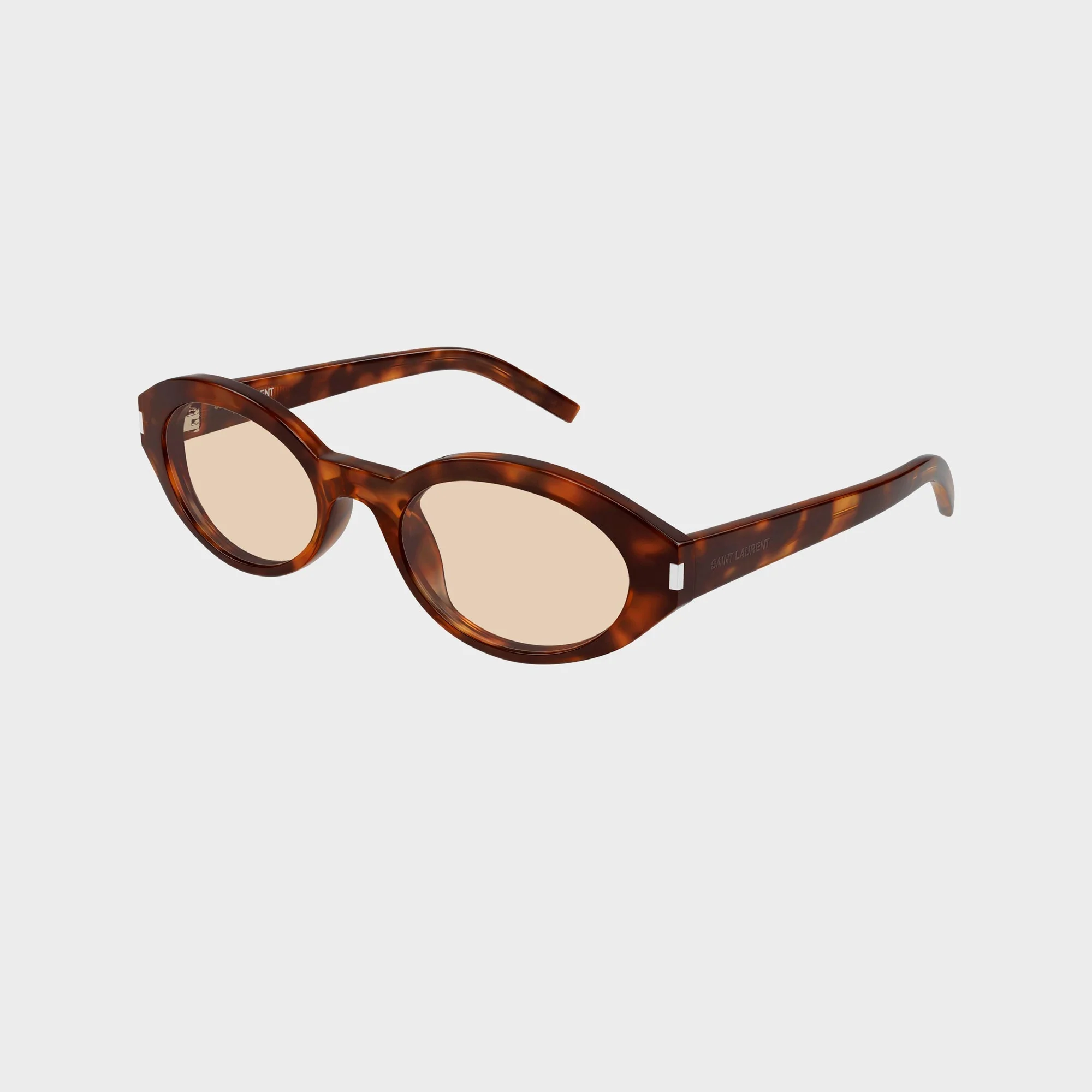 Saint Laurent Recycled Acetate Sunglasses - Havana / Brown