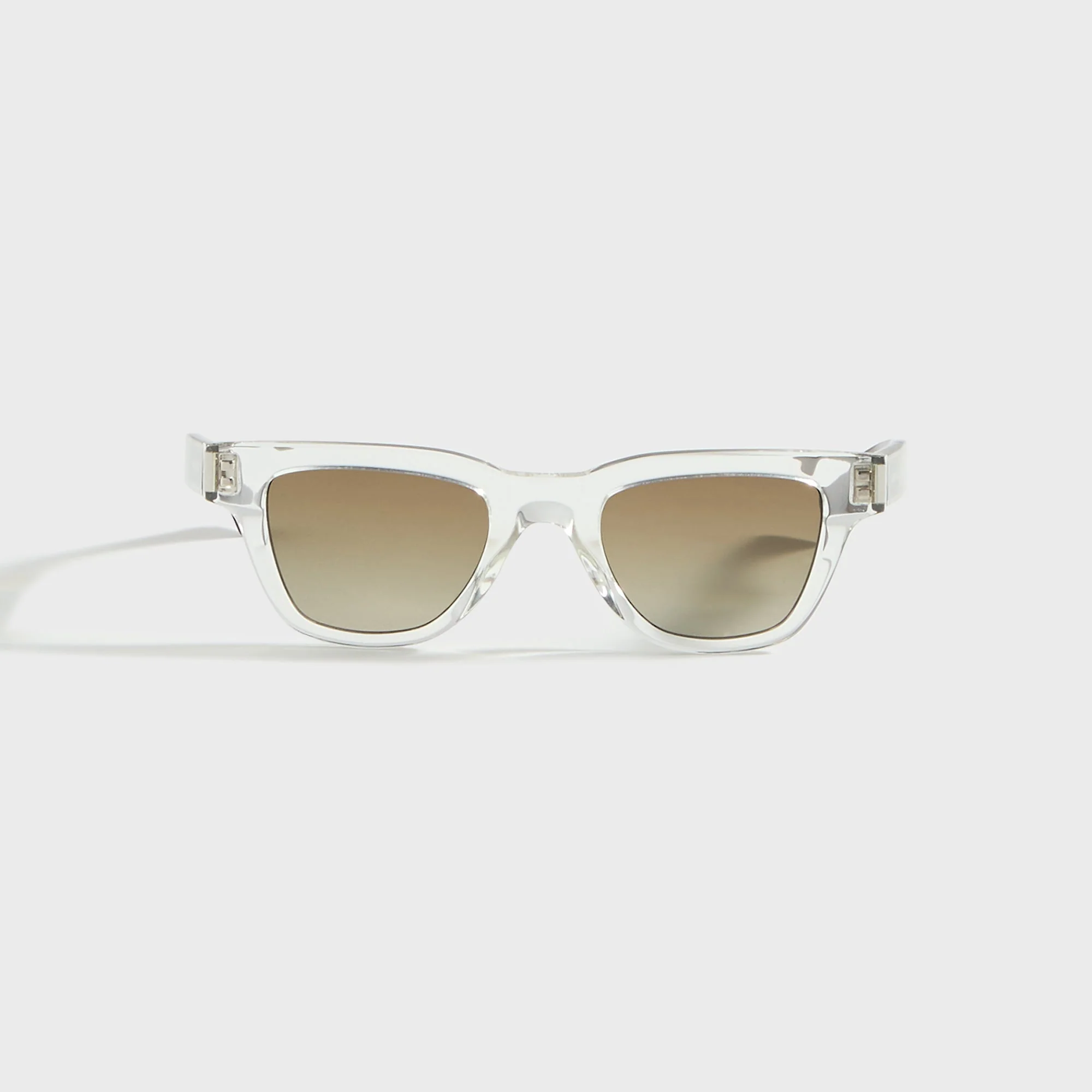 Saint Laurent Square Frames - Crystal Frame / World Lens