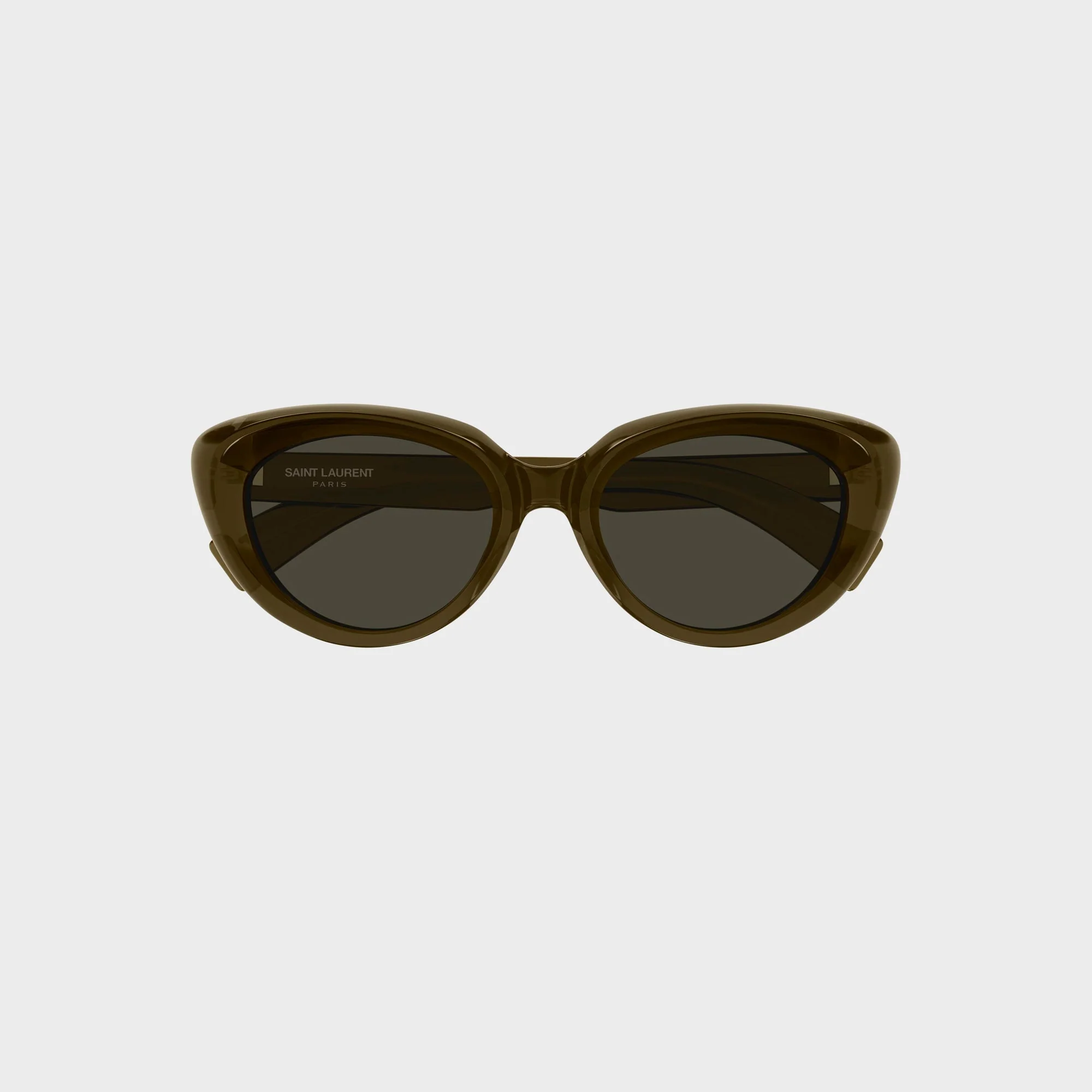 Saint Laurent Cat-Eye Sunglasses - Brown / Grey