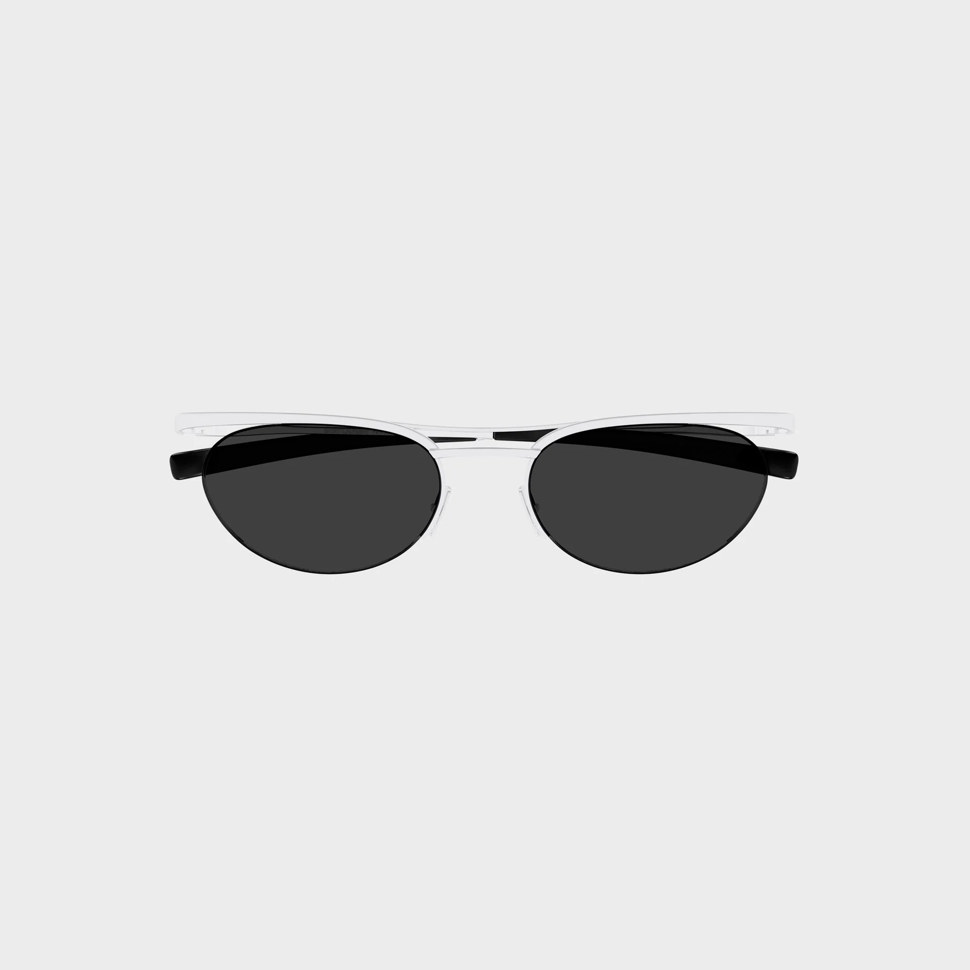 Saint Laurent Unisex 682 Sunglasses - Silver / Grey