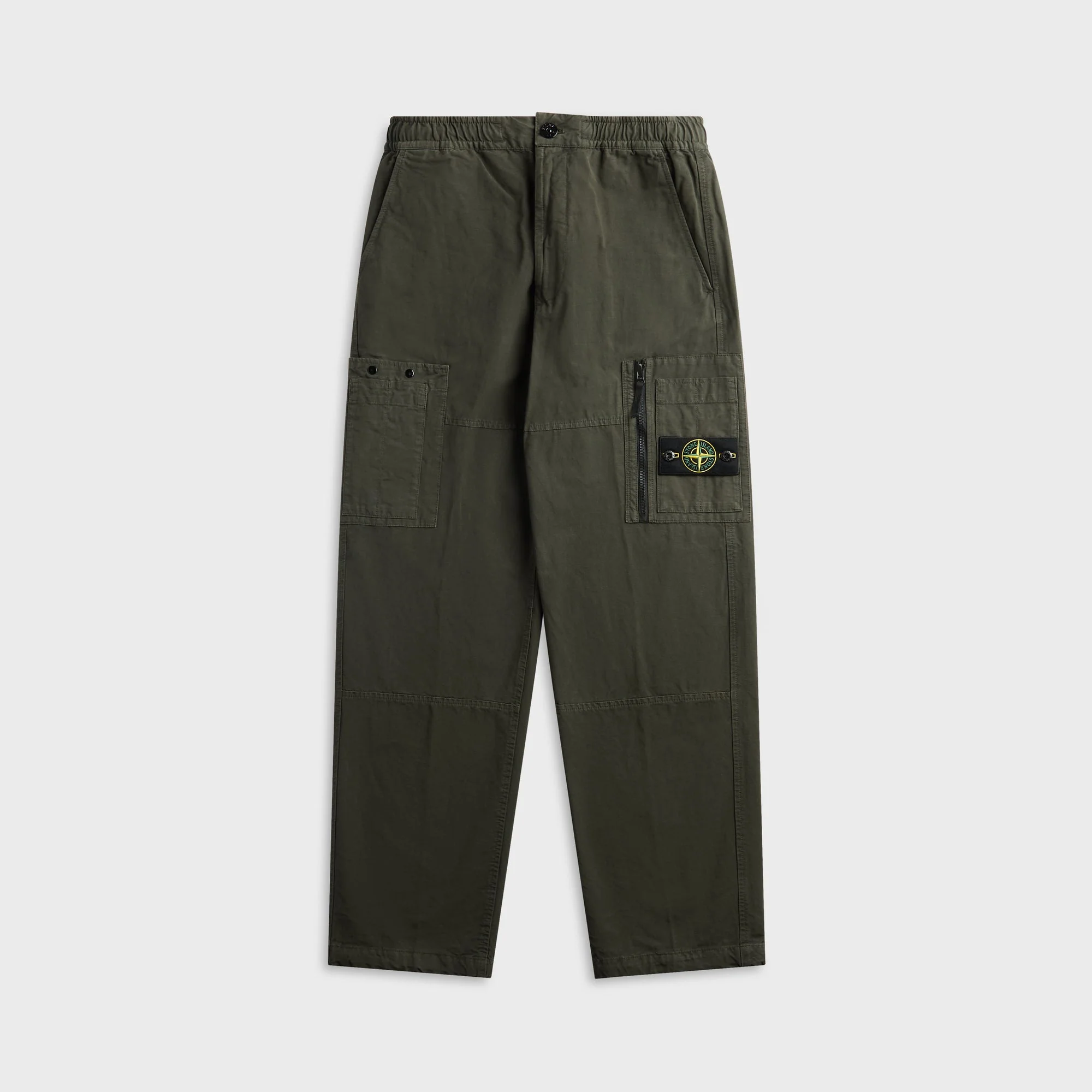 Stone Island Loose-fit Cargo Trouser - Coal Grey