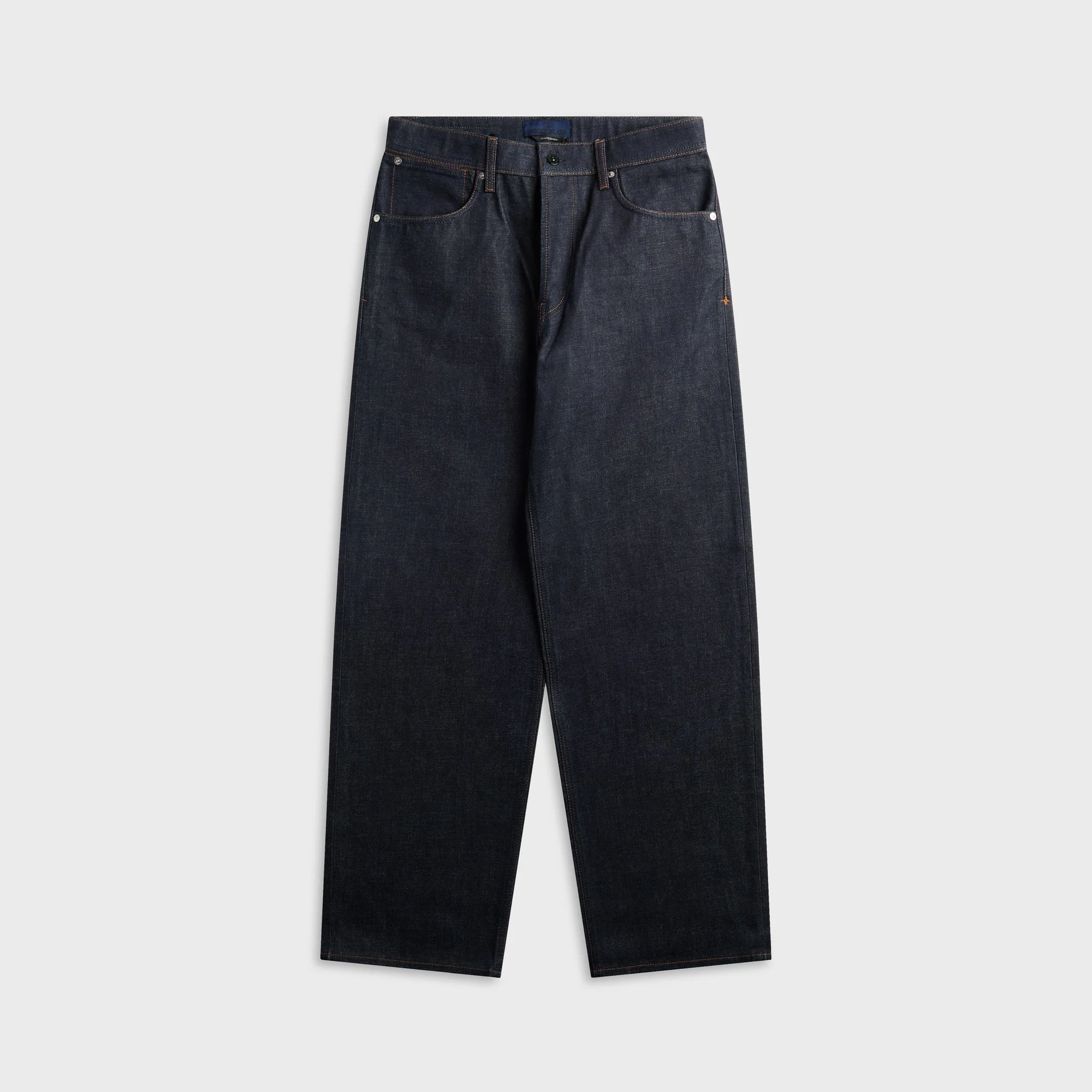 Stone Island Indigo Denim-Raw Loose-fit Jean - Blue Raw