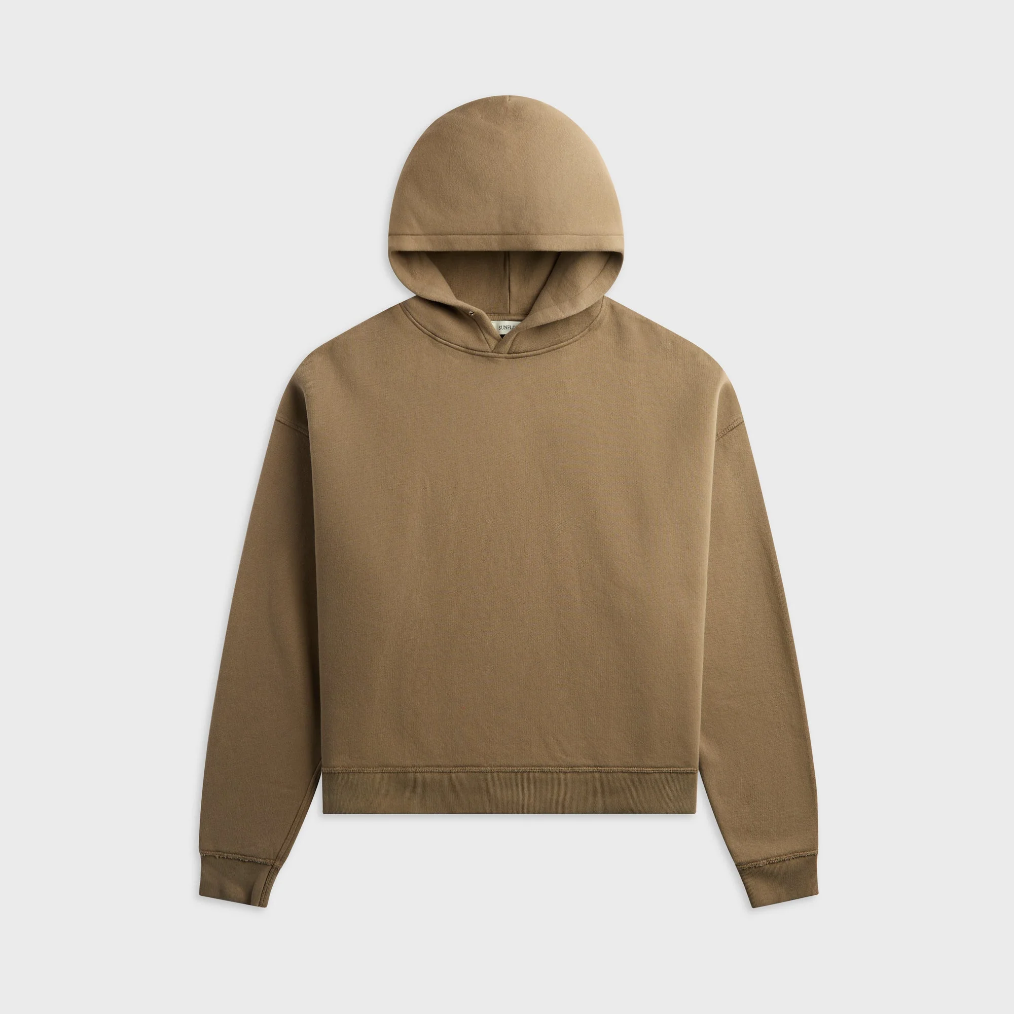 Sunflower Hood Sweat - Brown Washed