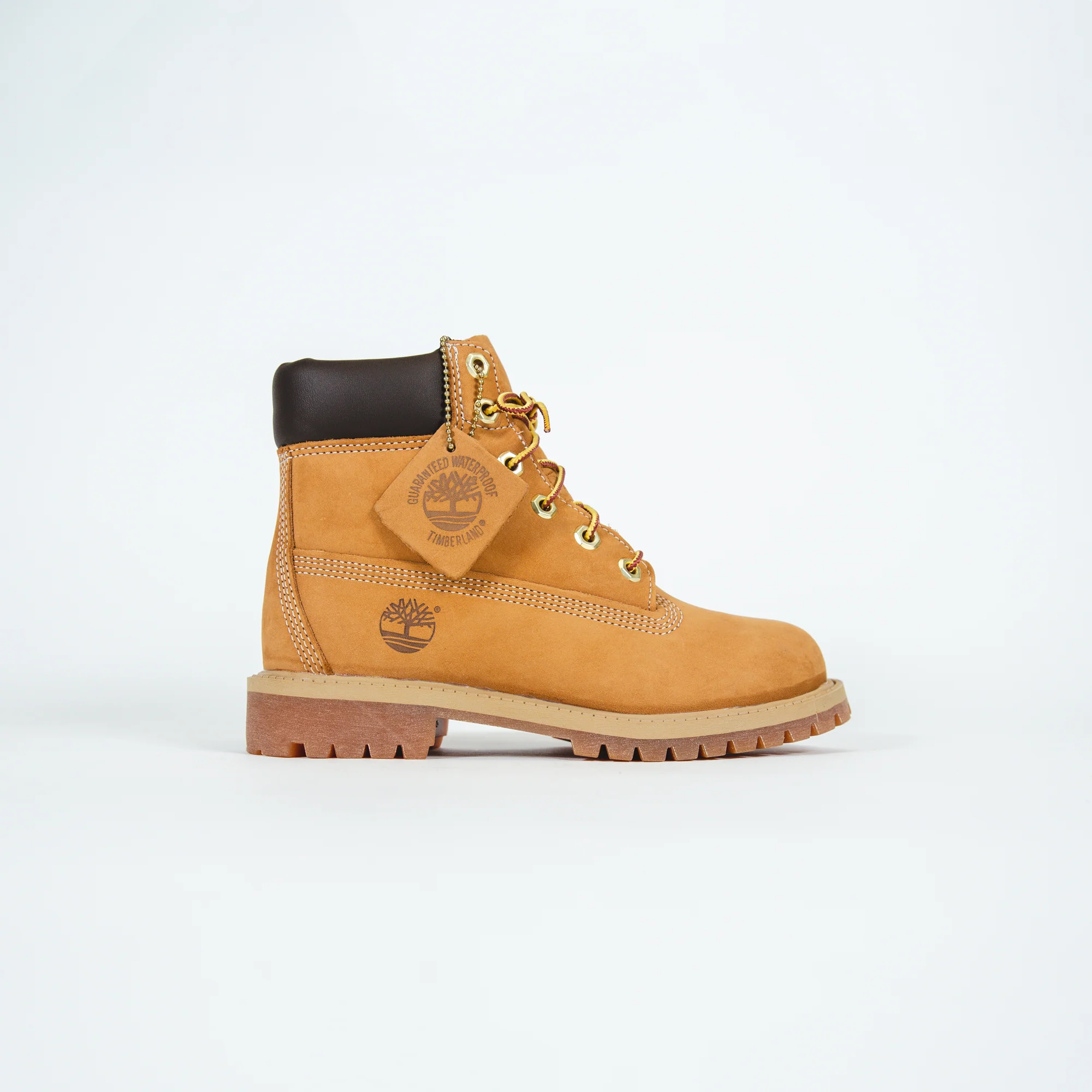 Timberland Youth 6 Premium Waterproof Boot - Wheat