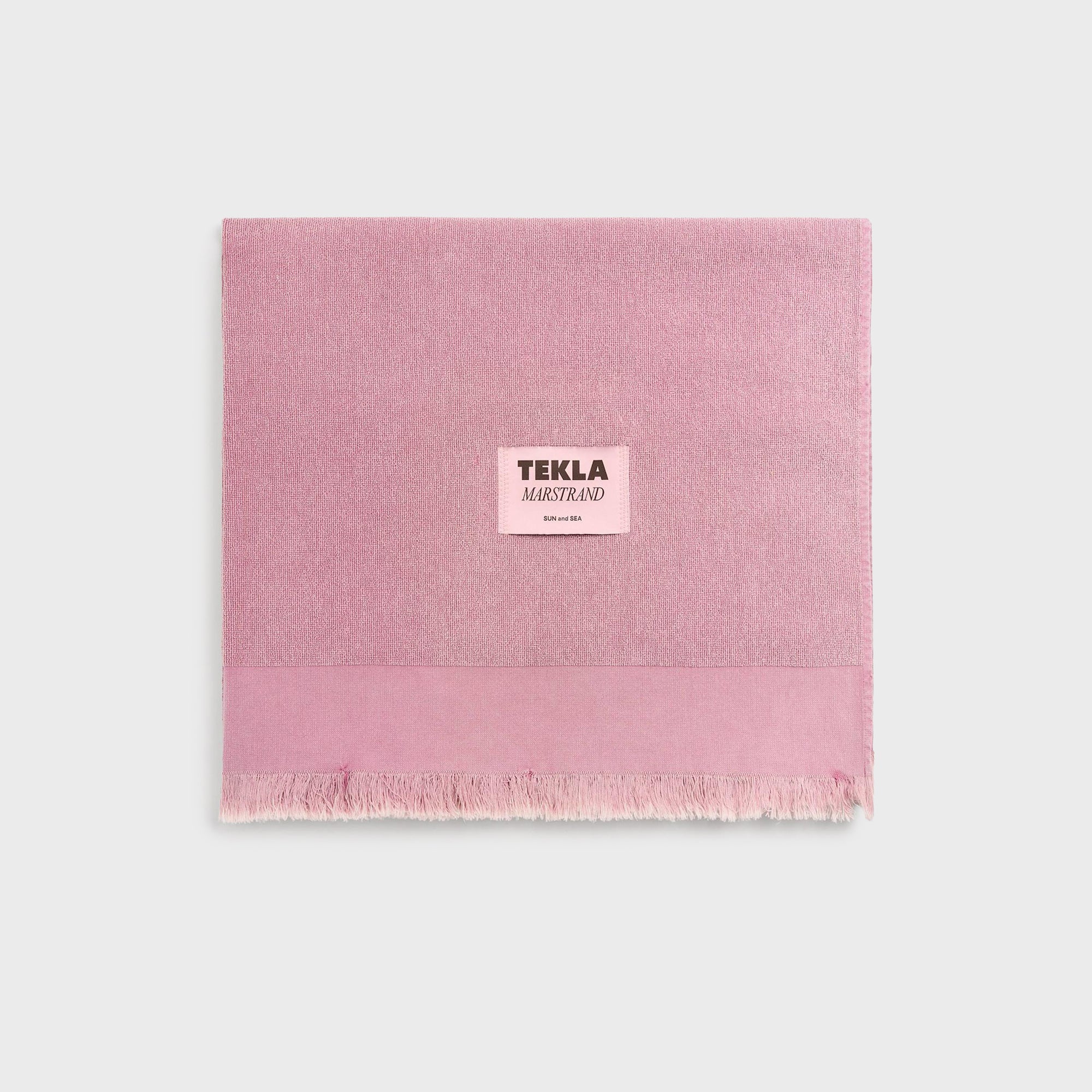 Tekla Beach Towel - Sun Bleached Fuchsia