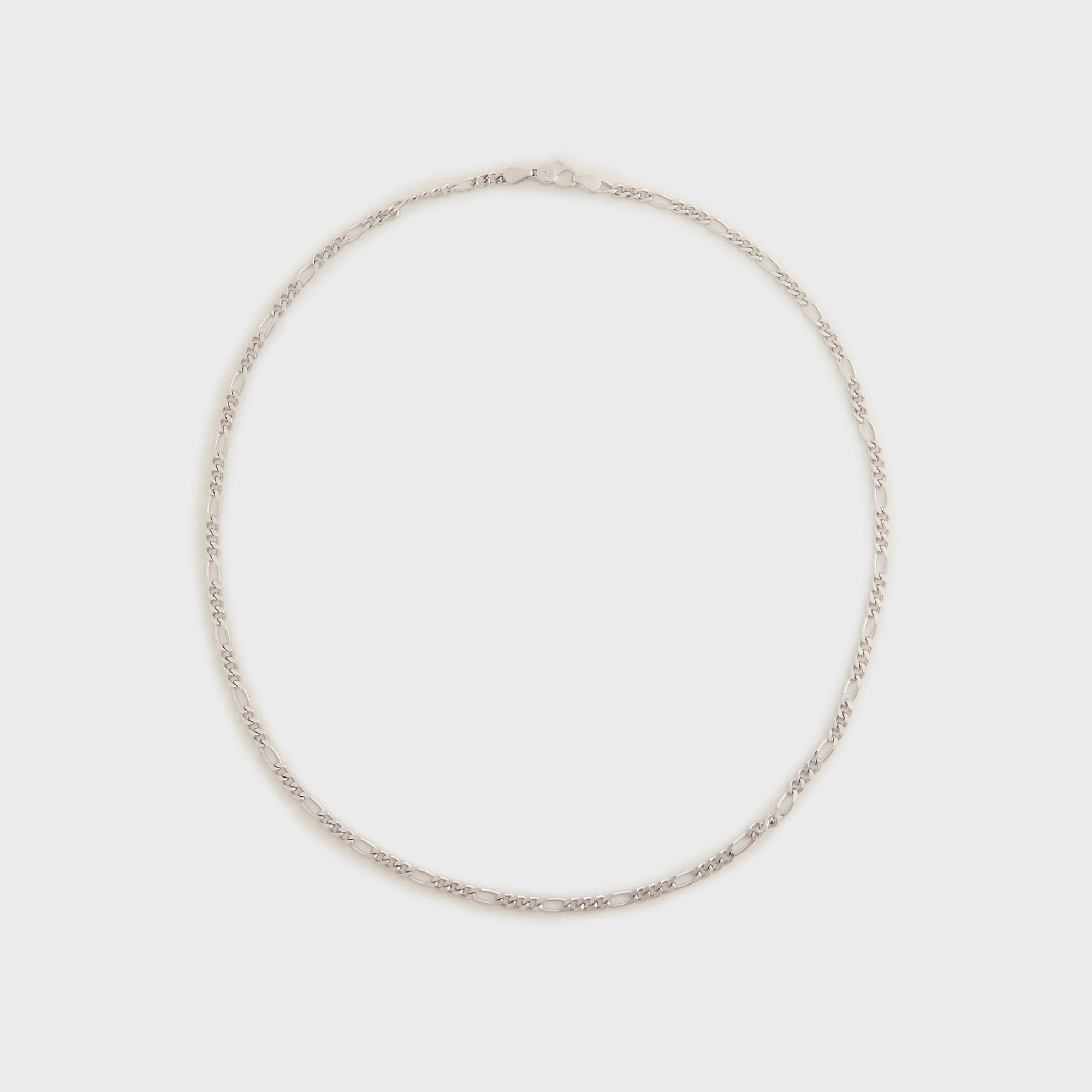 Tom Wood Bo Medium Chain - Silver