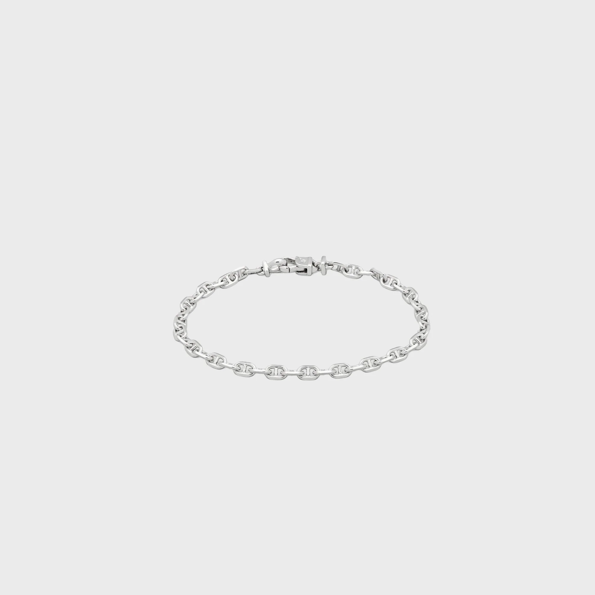 Tom Wood Cable Bracelet 7.7 - Silver
