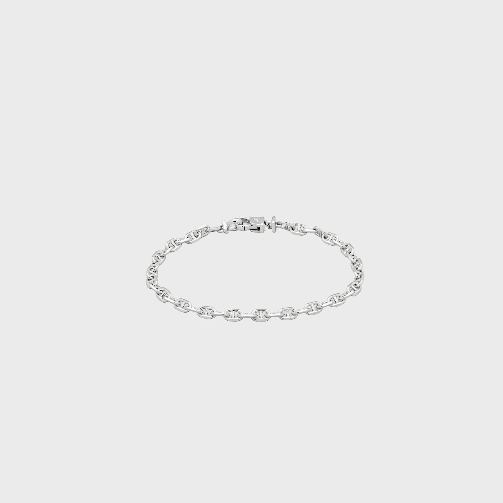 Tom Wood Cable Bracelet 8.3 - Silver