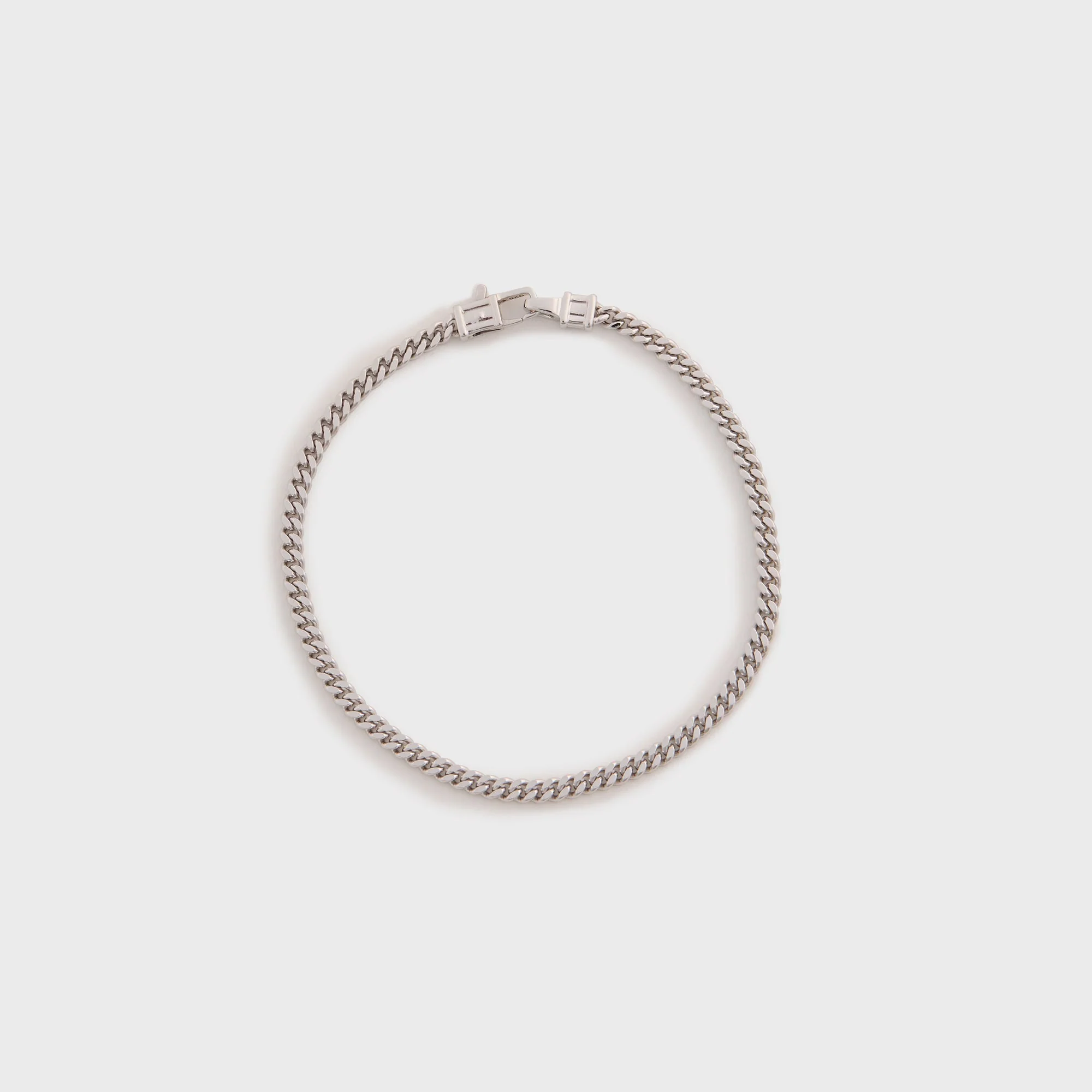 Tom Wood Curb Bracelet  - Silver