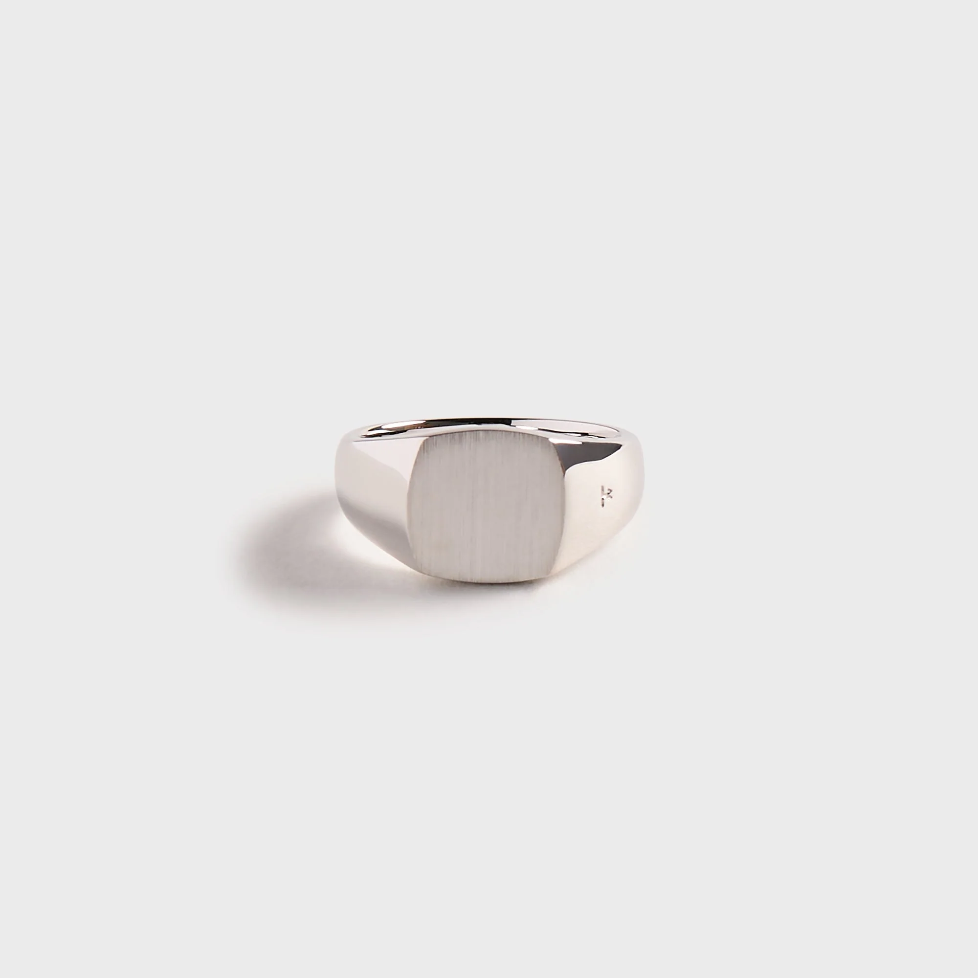 Tom Wood Kay Satin Ring - Silver