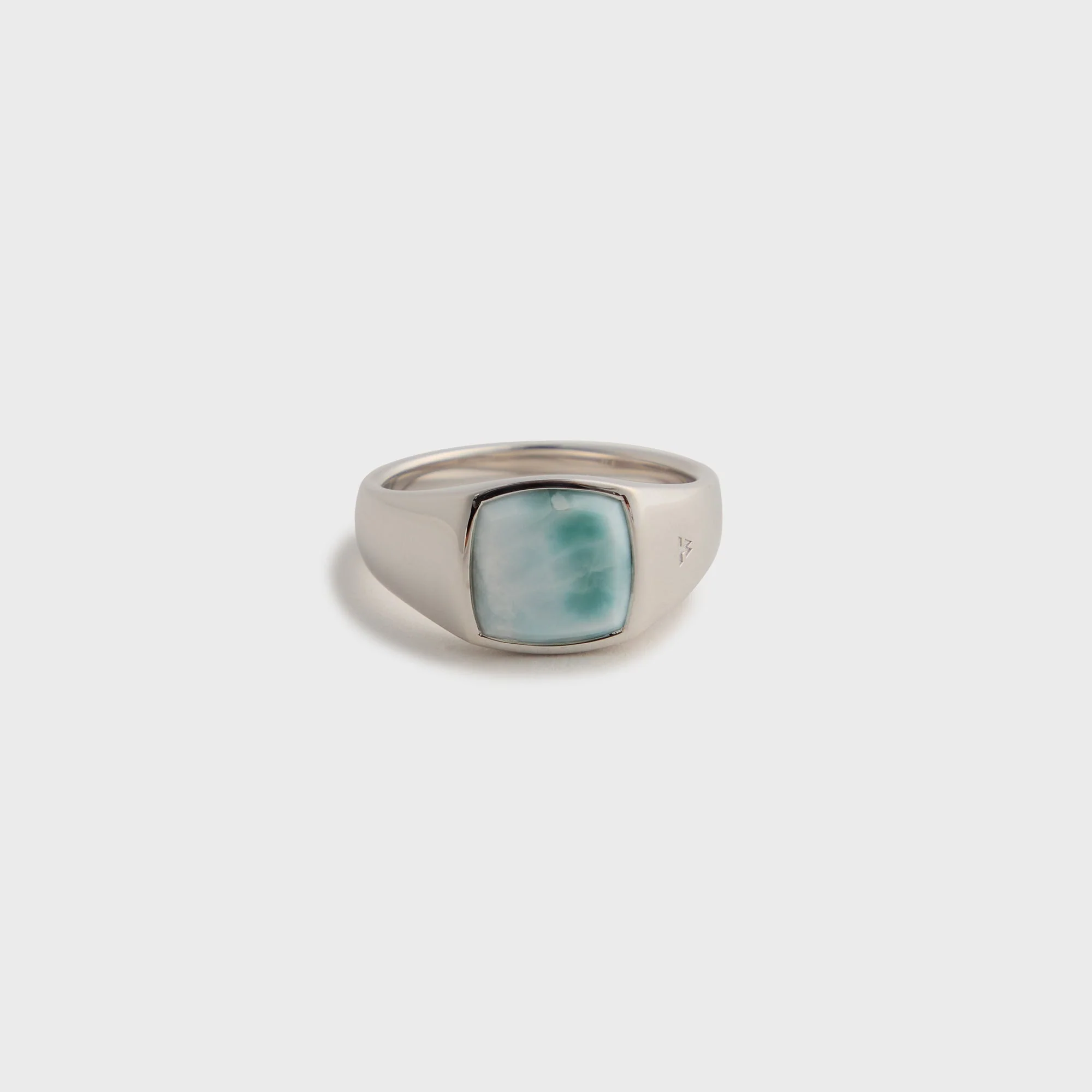 Tom Wood Kay Ice Blue Ring - Silver