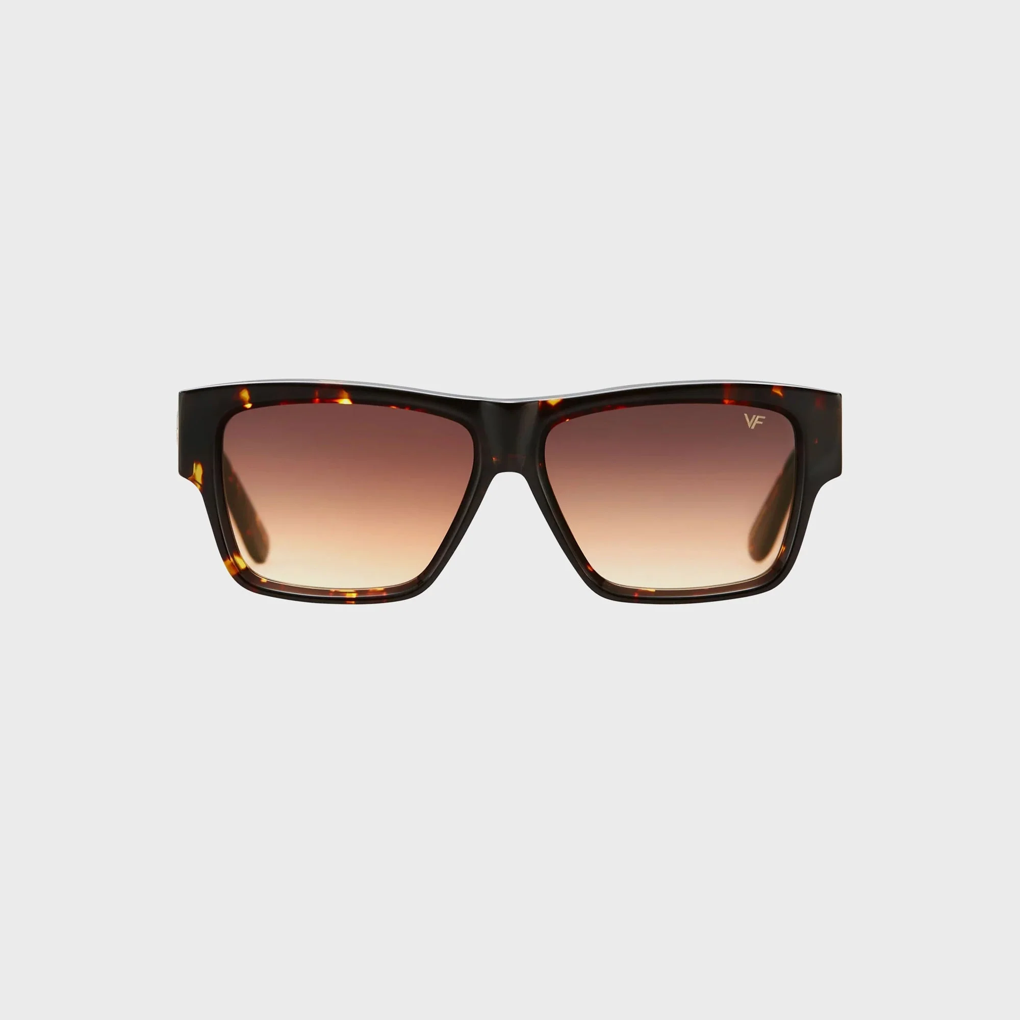 Vintage Frames Heir Acetate Sunglasses - Brown Tortoise / Brown Triple Gradient