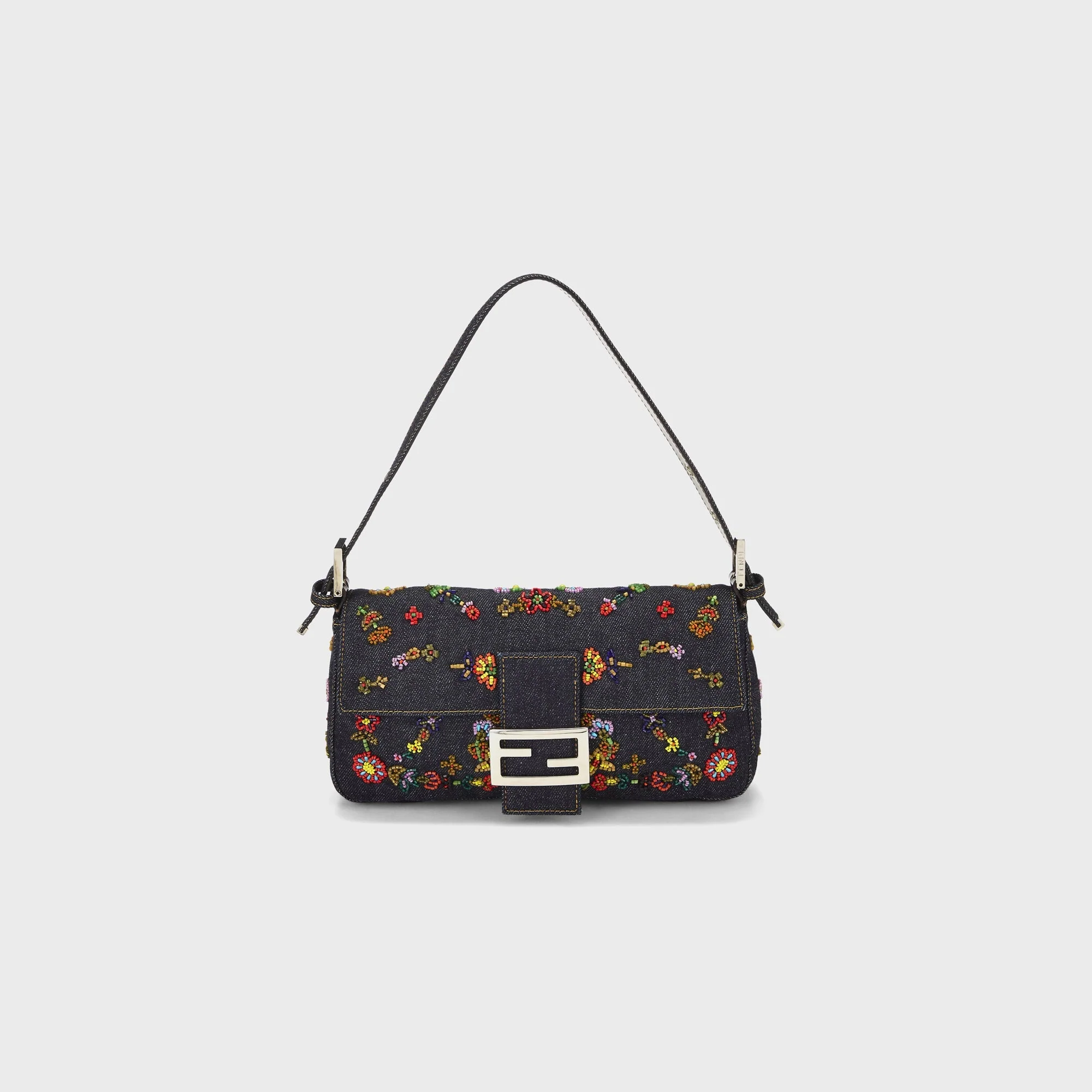 WGACA Fendi Denim Baguette - Navy