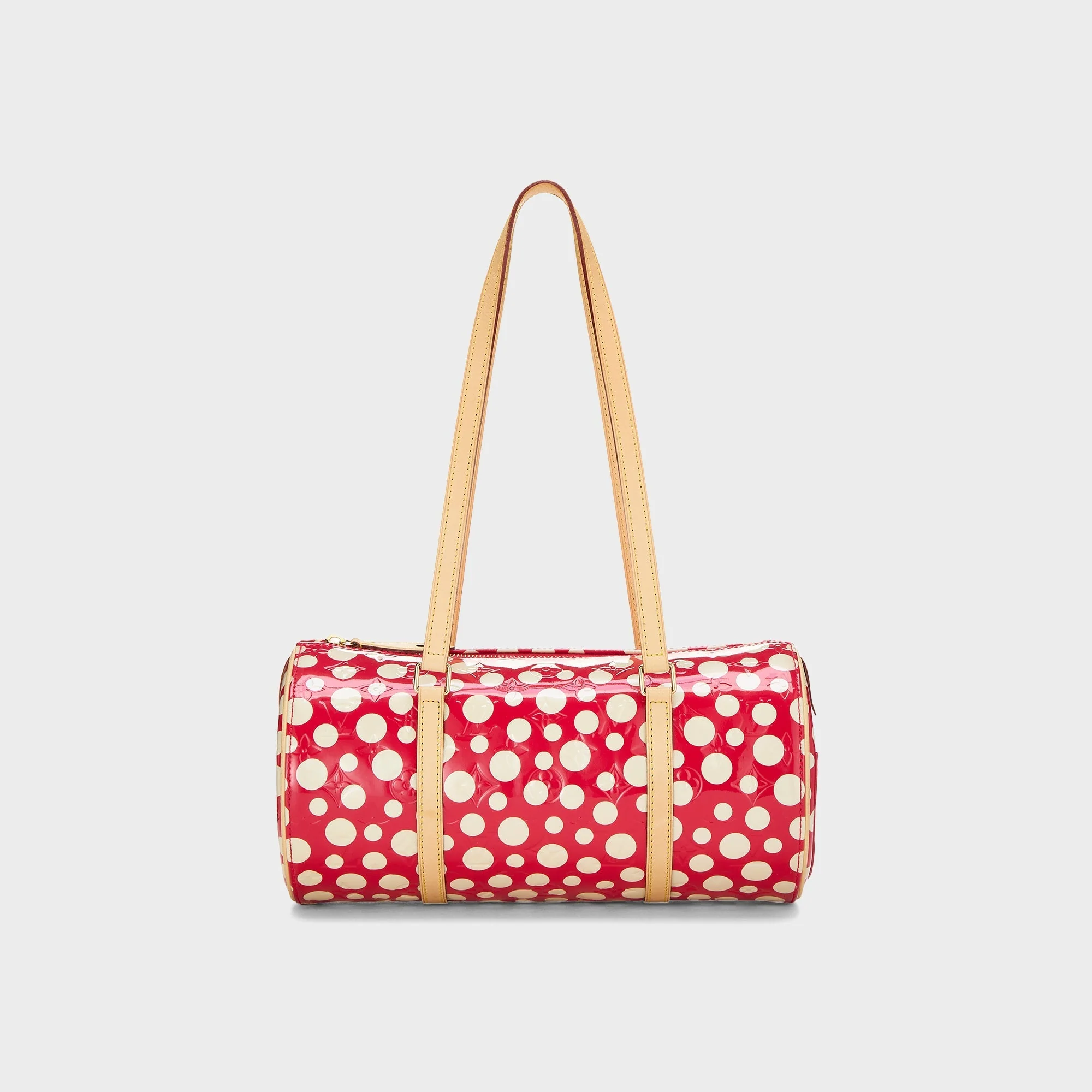 WGACA Louis Vuitton x Yayoi Kusama Red Monogram Dots Infinity Papillon 30 - Red