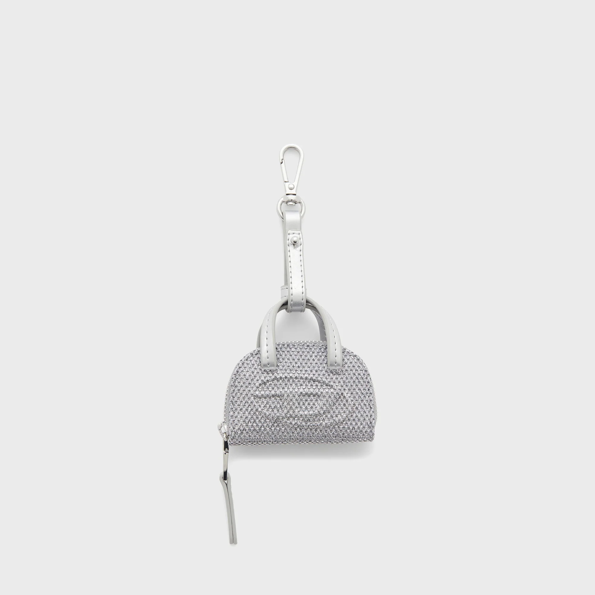 Diesel 1DR Dome Charms Wallet - Silver Crystal