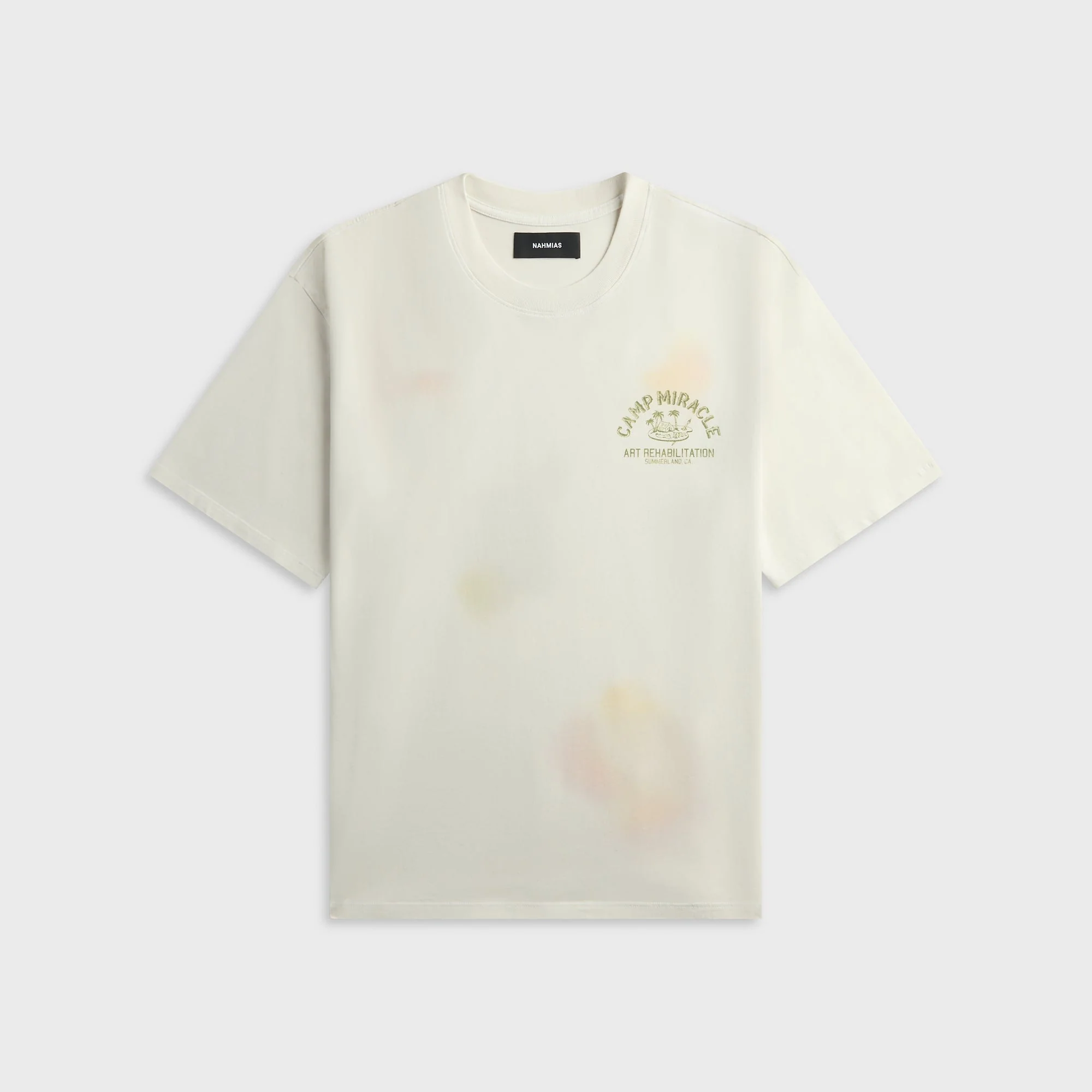 NAHMIAS Miracle. A. Boxy Tee - White