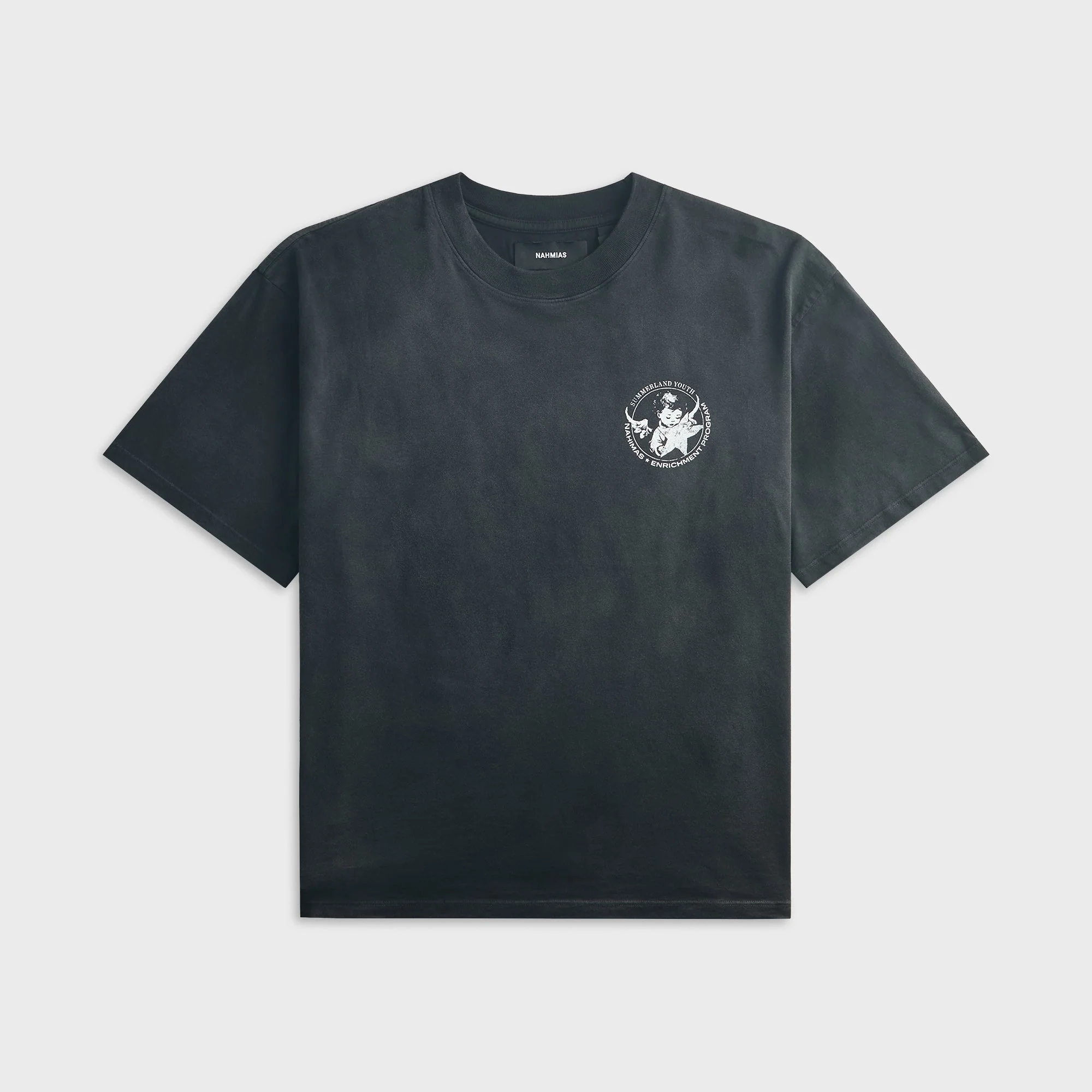 NAHMIAS Youth Enrichment Program Boxy Tee - Aged Black