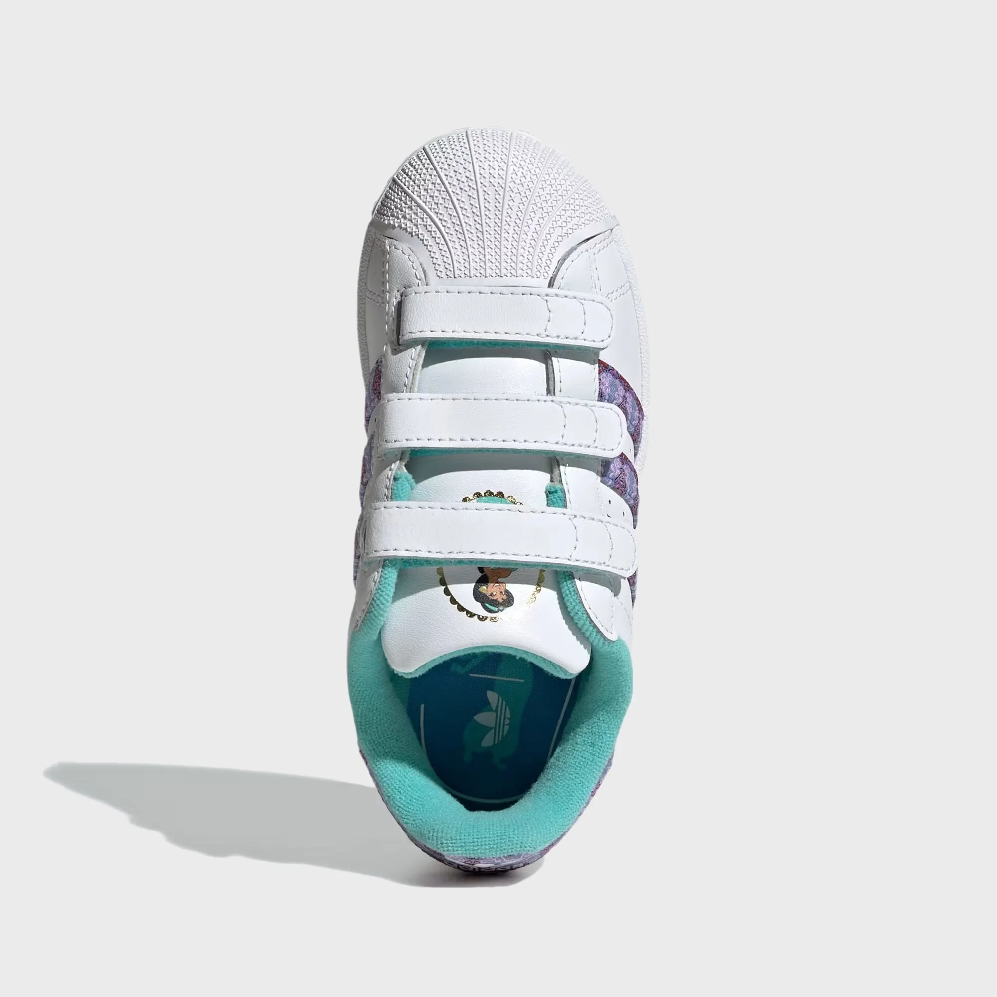 adidas x Disney PS Princess Superstar II Comfort Closure - Cloud White / Gold Metallic - Image 2
