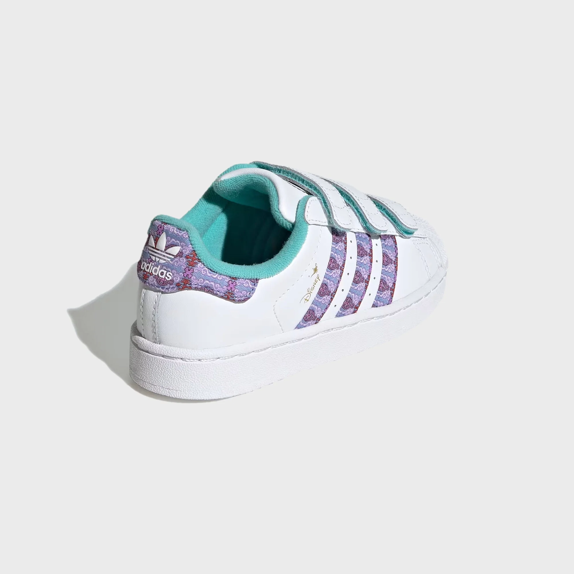 adidas x Disney PS Princess Superstar II Comfort Closure - Cloud White / Gold Metallic - Image 4