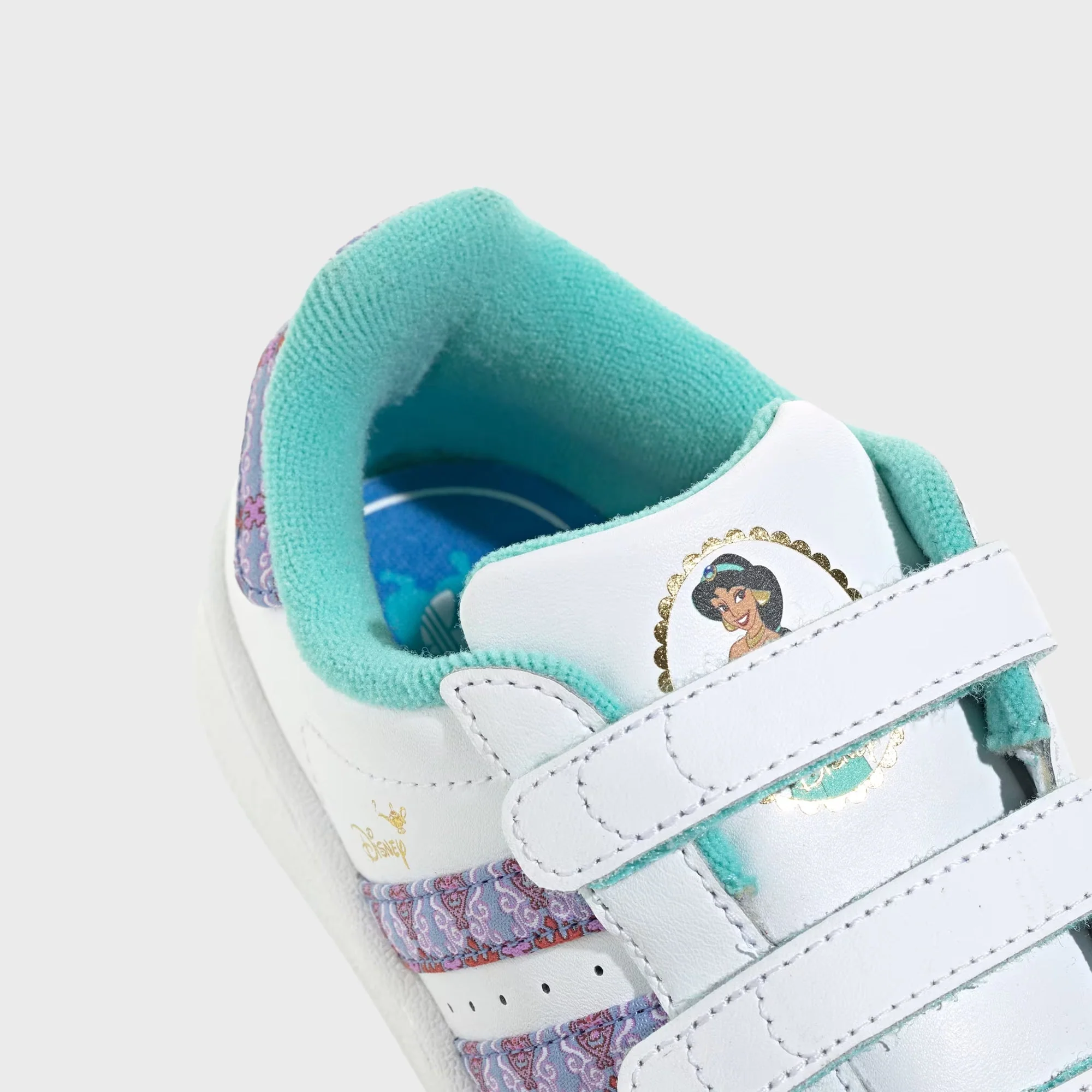 adidas x Disney PS Princess Superstar II Comfort Closure - Cloud White / Gold Metallic - Image 5
