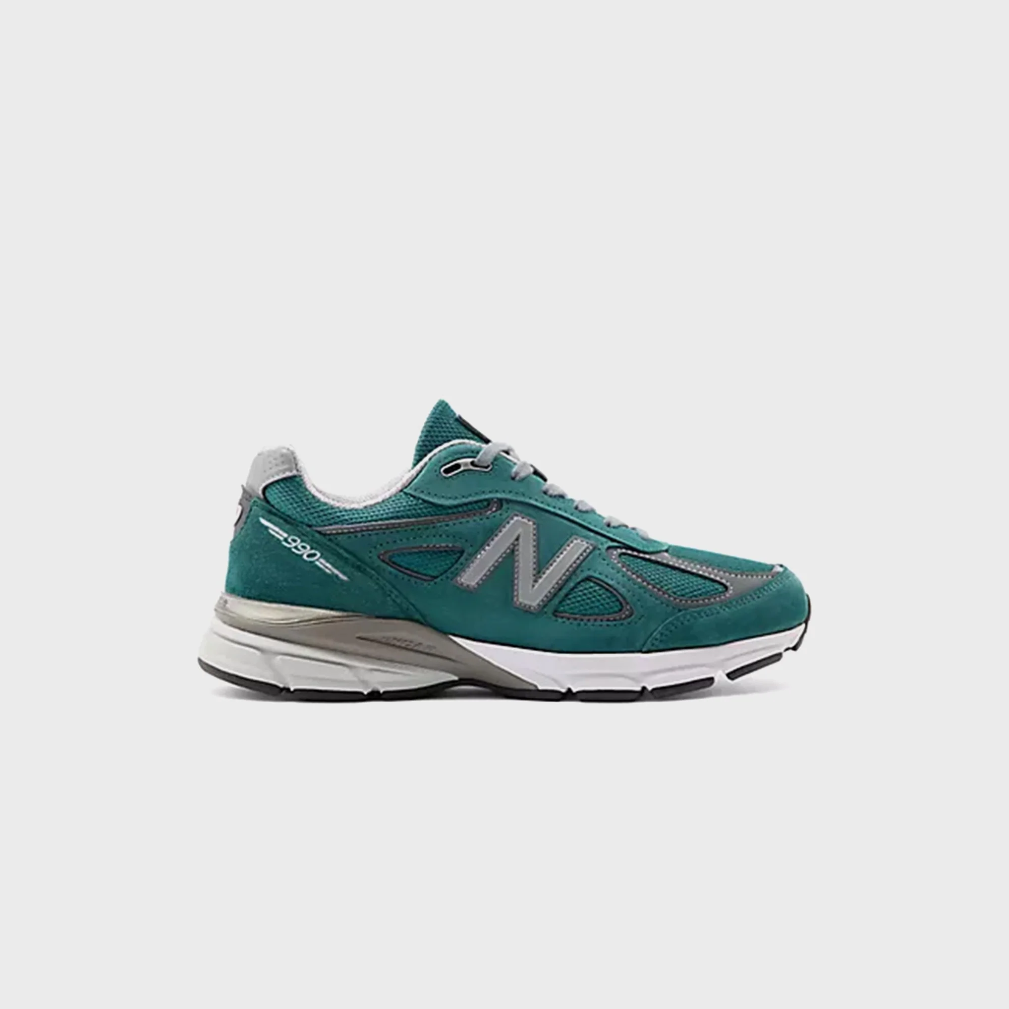 New Balance Made in USA 990v4 - Vintage Teal / Grey / White
