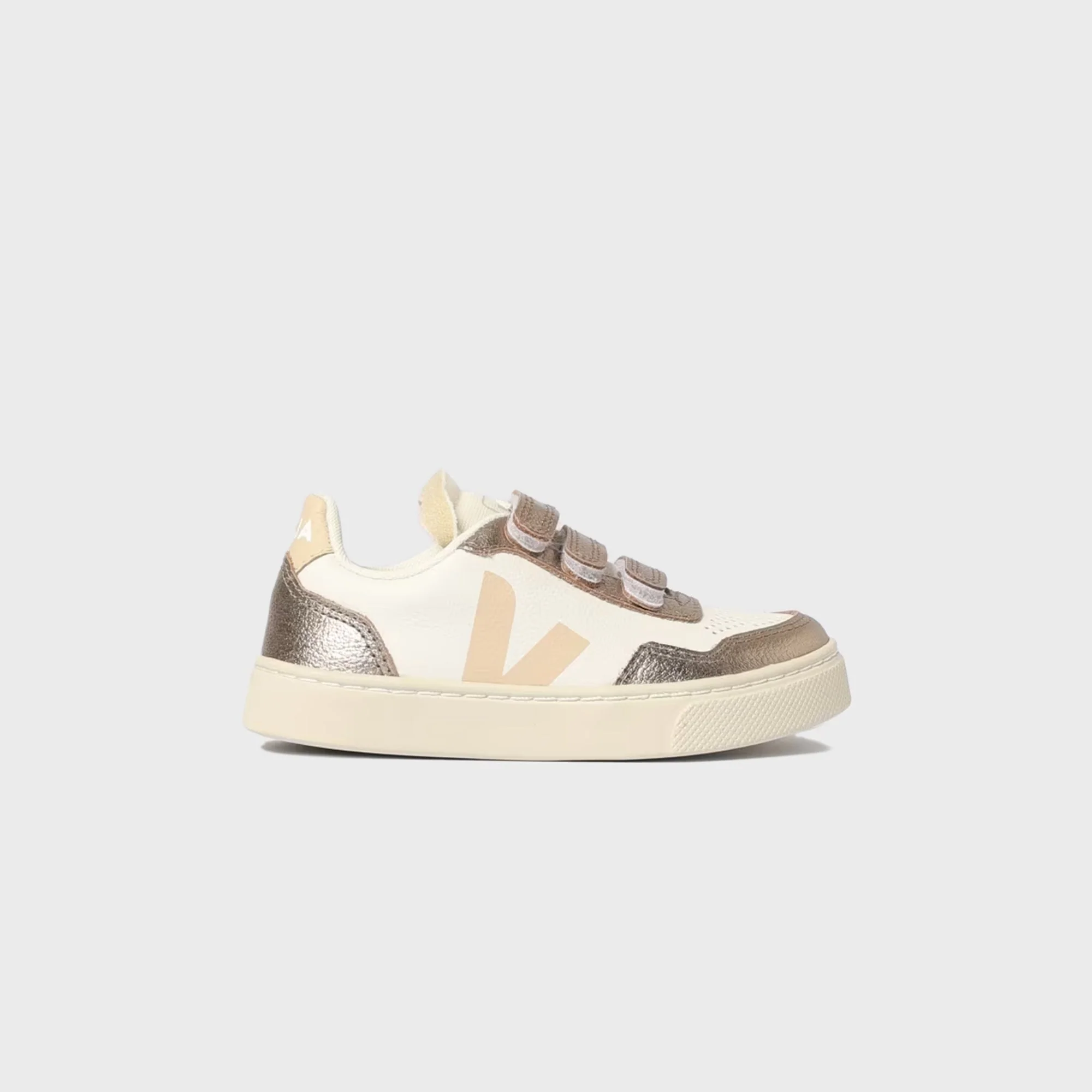 Veja Kids V-90 - White / Sable / Bronze